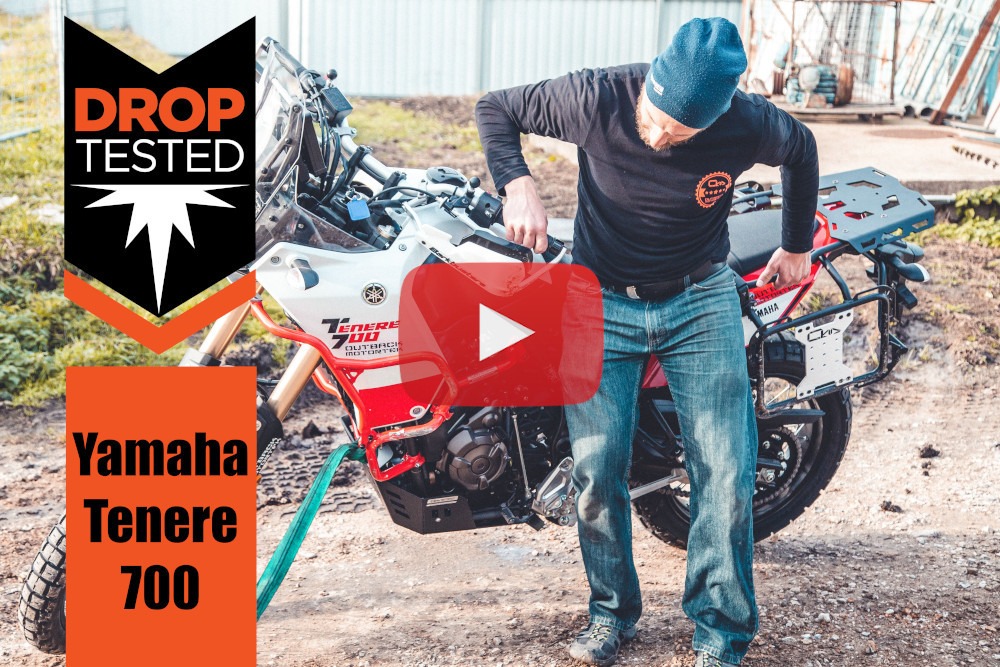 Yamaha Tenere 700 Drop Tested Crash Bars