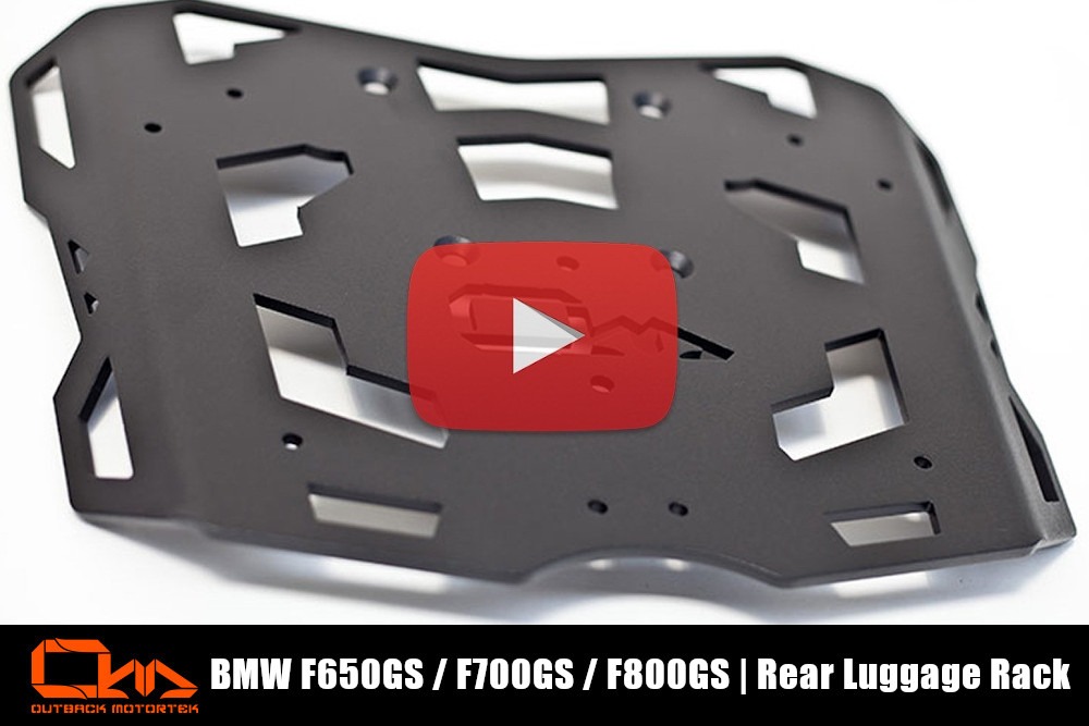 BMW F650GS / F700GS / F800GS – Rear Luggage Rack