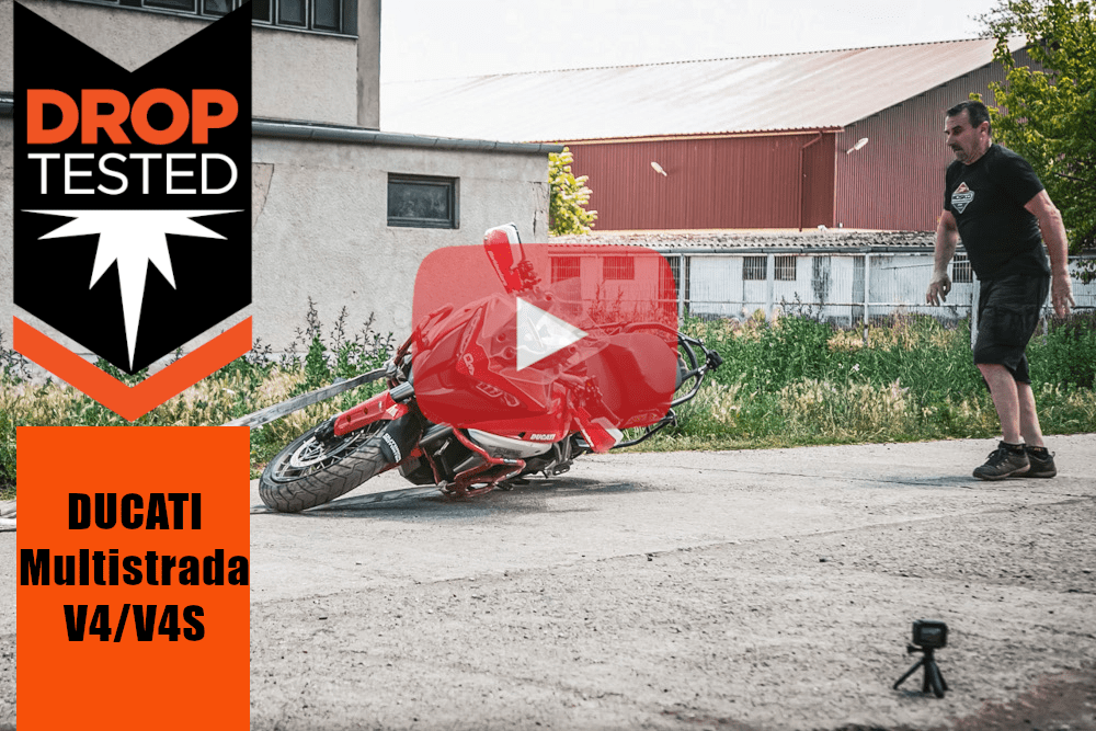 Ducati Multistrada V4 Drop Tested