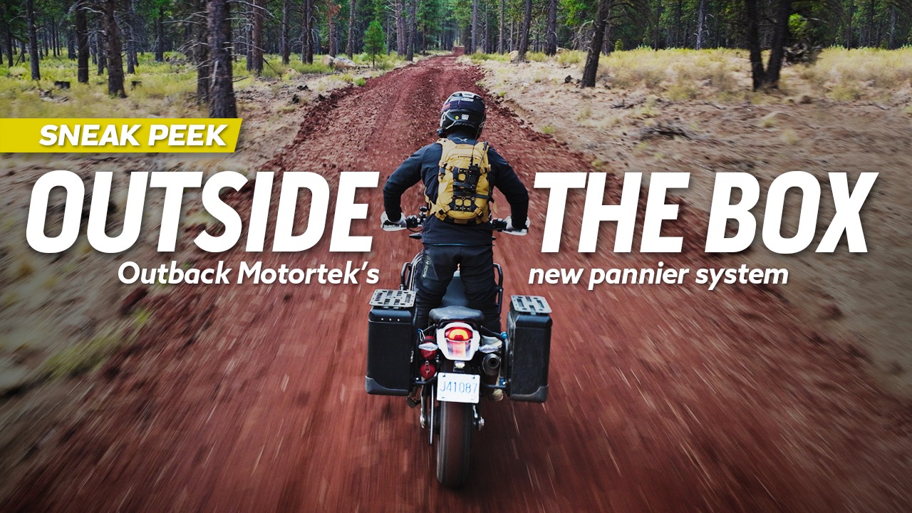 Outside The Box - Aluminum Panniers by Outback Motortek – Outback 