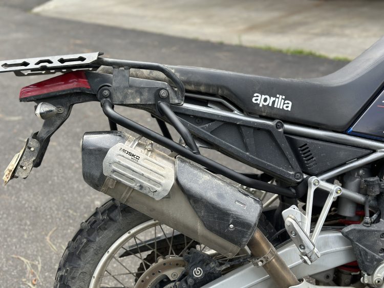 Aprilia Tuareg 660 – Rackless Luggage Support - Image 3